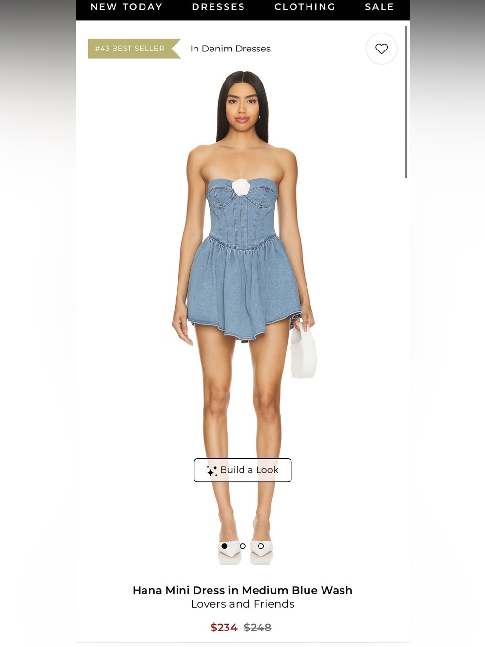 Lovers + Friends Hana Mini Dress